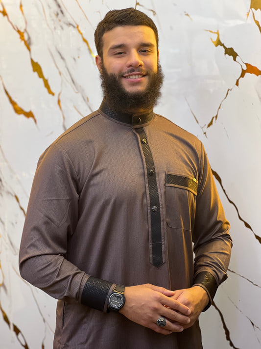 قطري كول اوفيسي قماش جلد الافعى