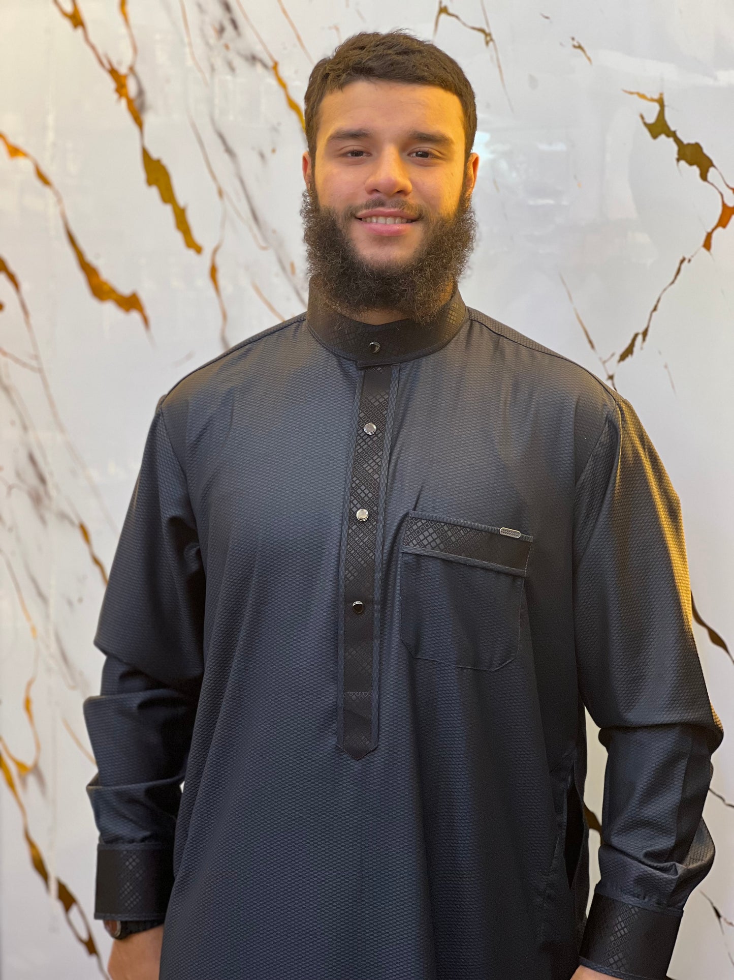 قطري كول اوفيسي قماش جلد الافعى