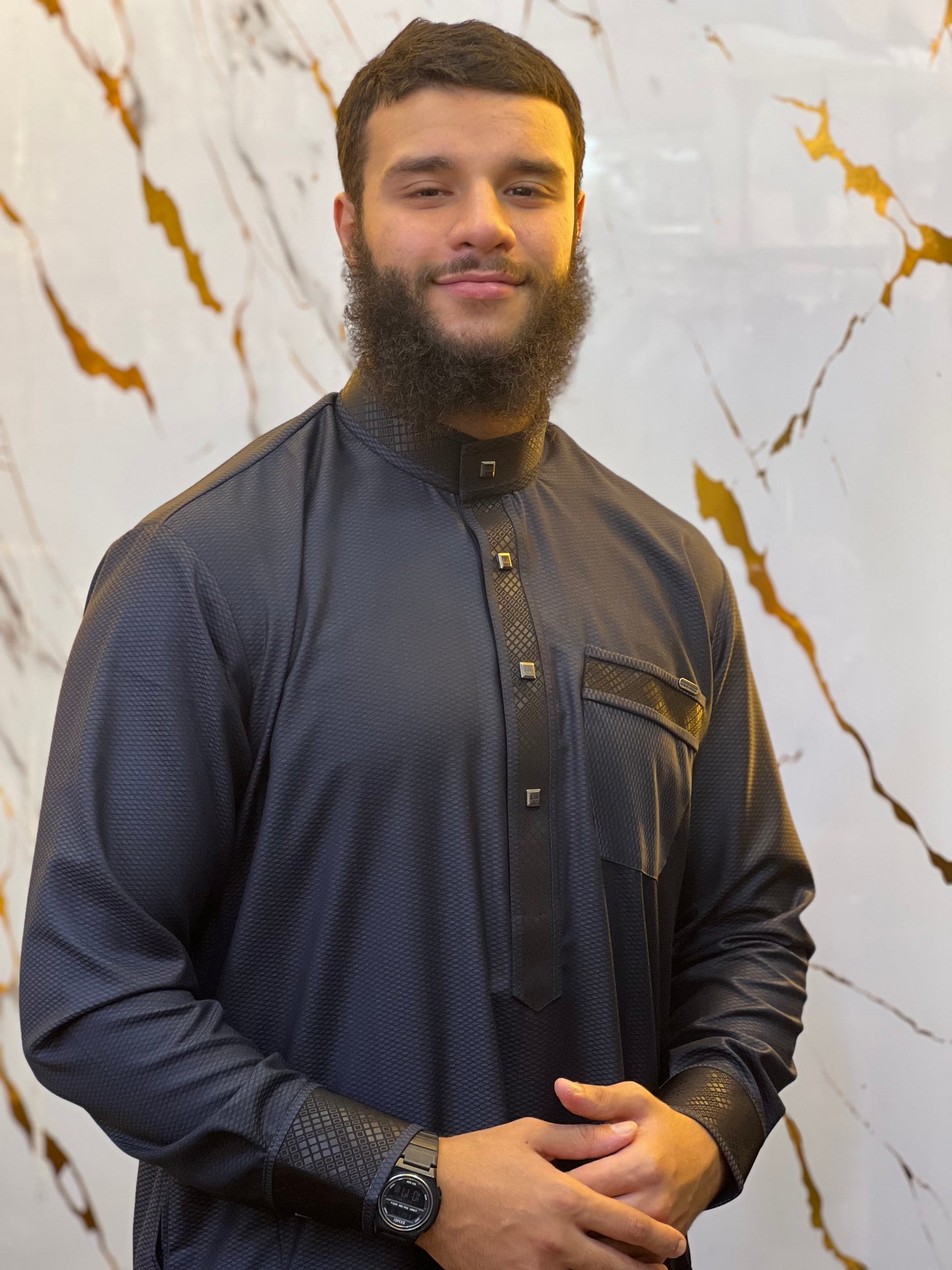 قطري كول اوفيسي قماش جلد الافعى