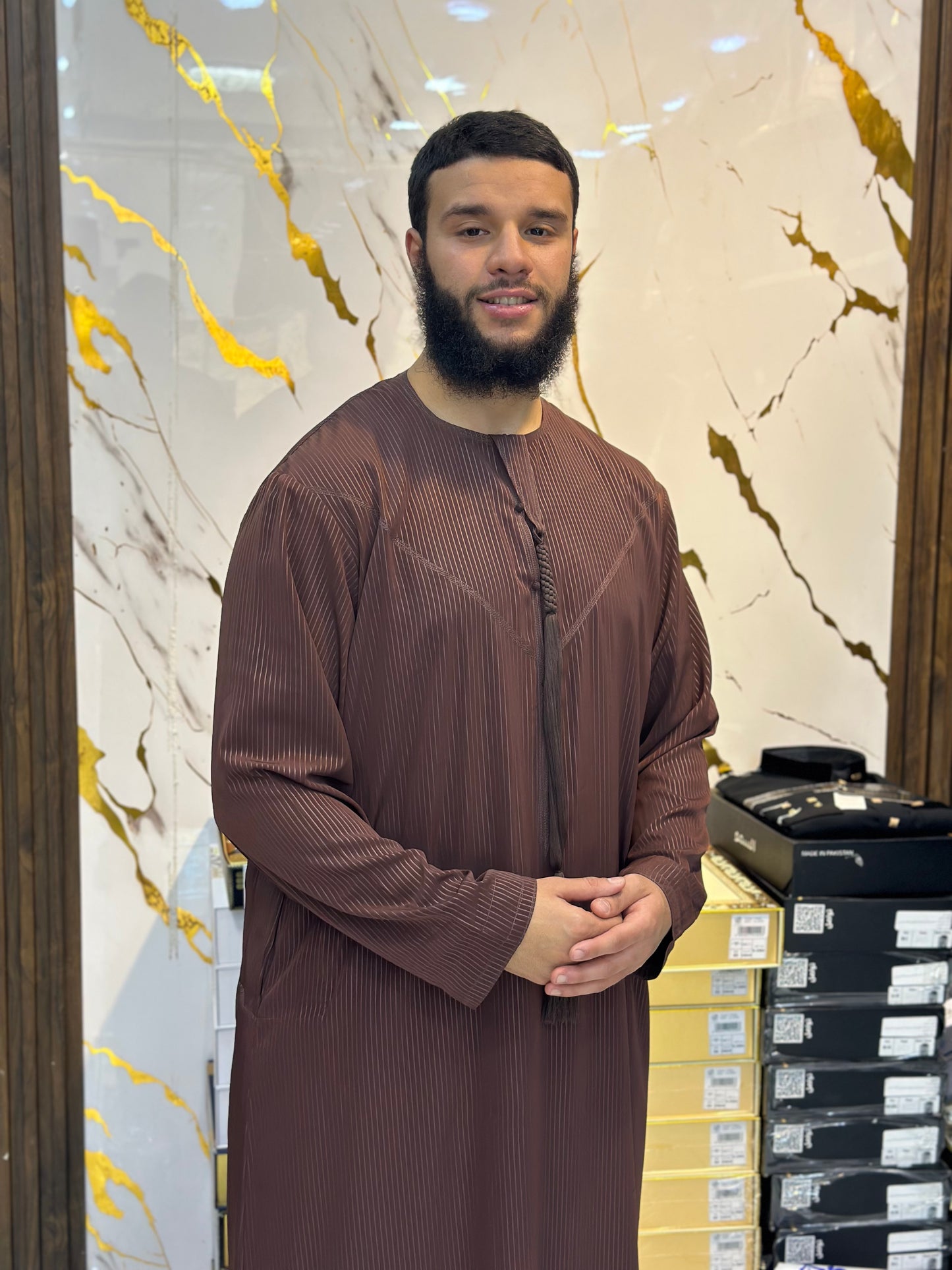 إماراتي مخطط(قماش كوري)