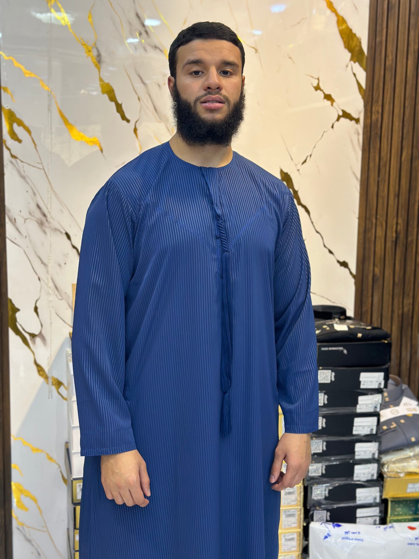 إماراتي مخطط(قماش كوري)